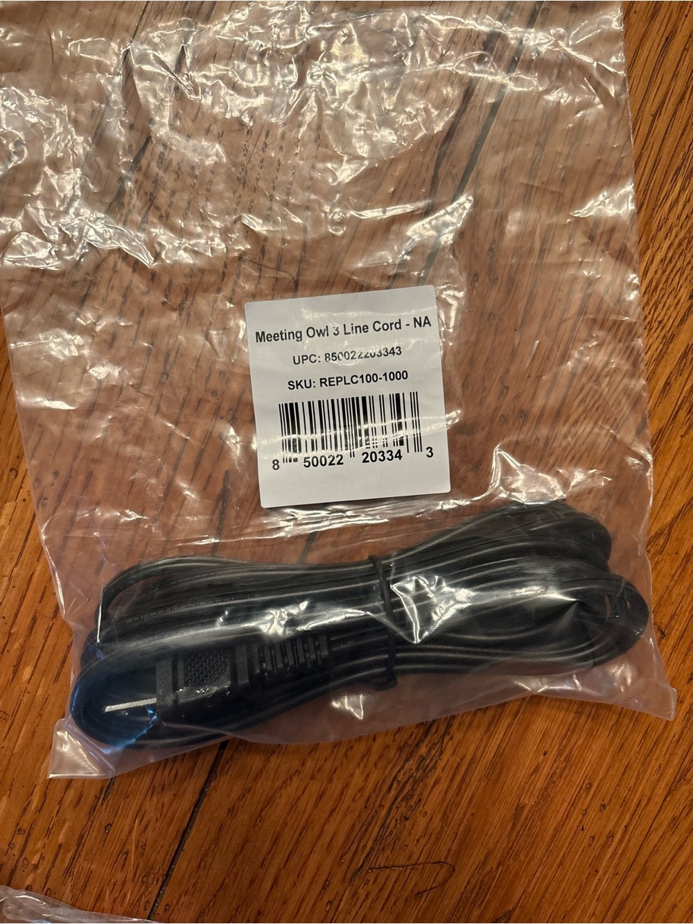 3 Replacement Line Cord - Black